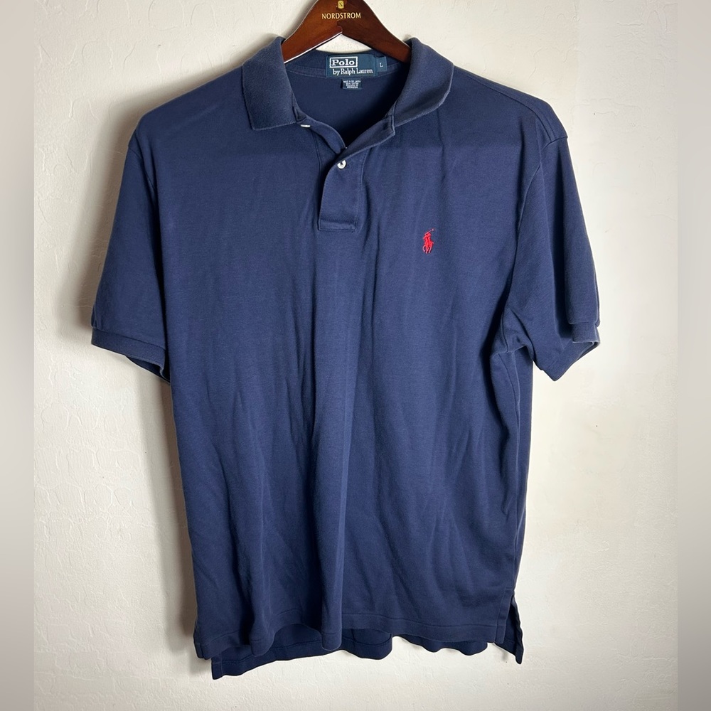 Ralph Lauren Deep Blue Cotton Polo